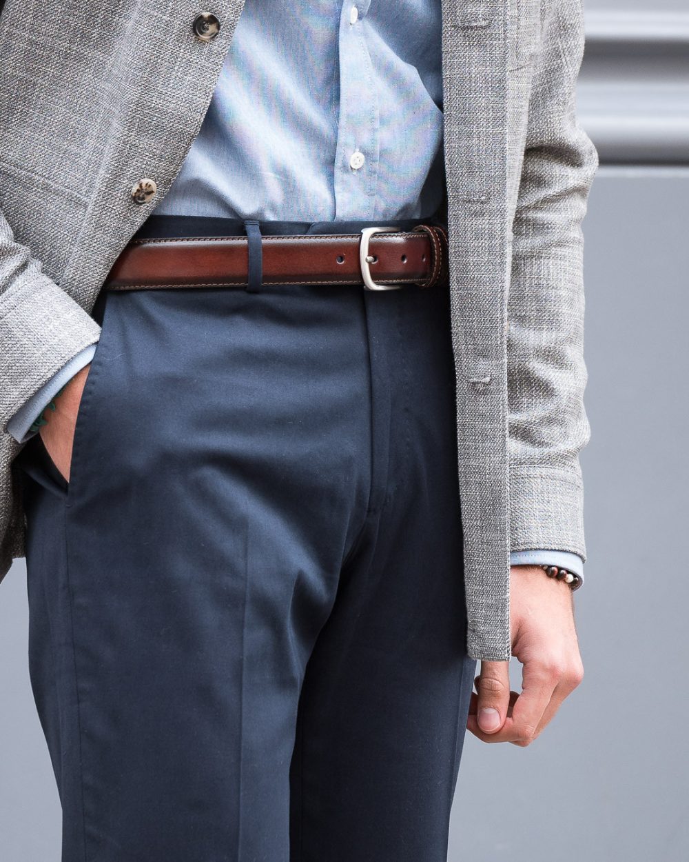 Coupe ajustée chino Scavini