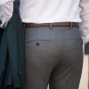 S1 / Coupe Ajustée - Pantalon en Flanelle