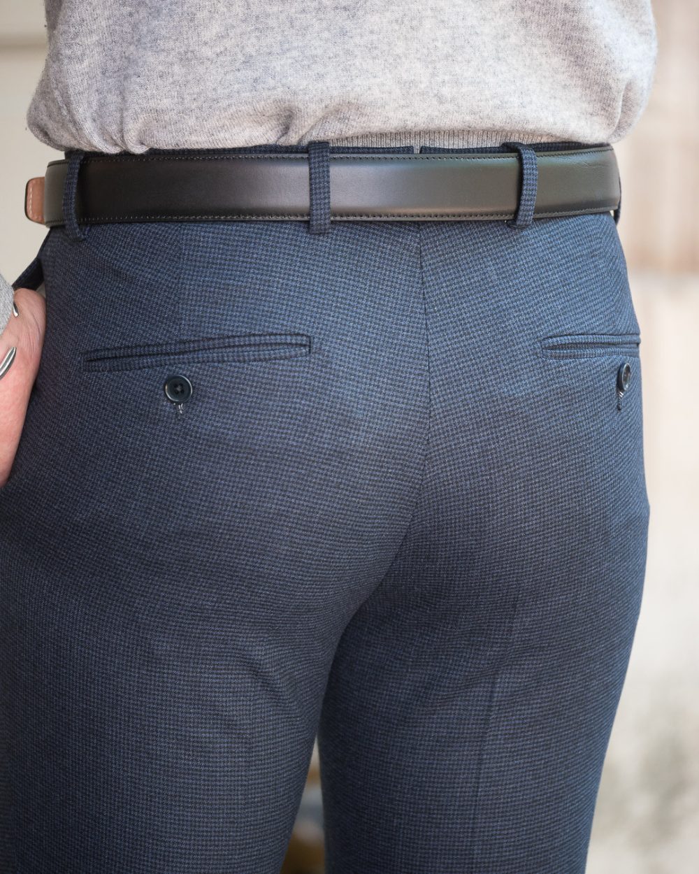 S1 / Coupe Ajustée - Pantalon en Flanelle