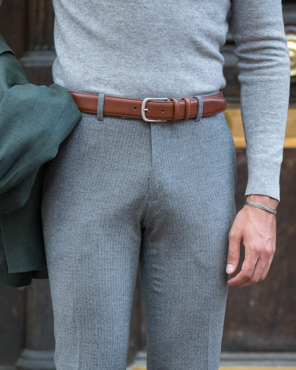 S1 / Fit Cut - Herringbone wool and cashmere