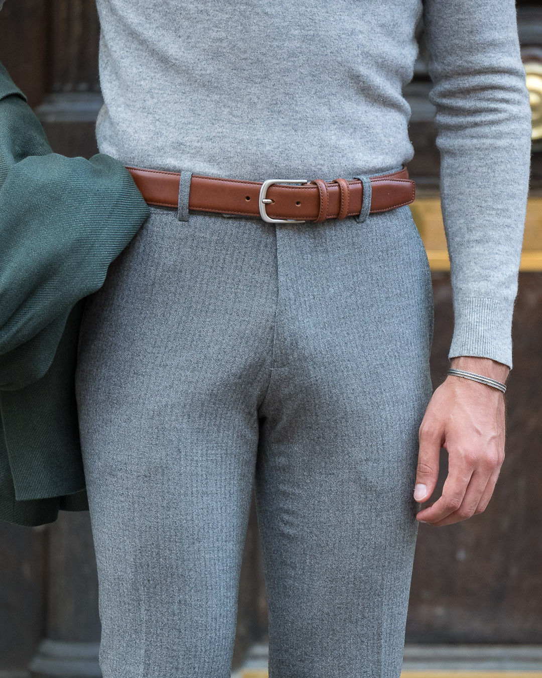 S1 / Fit Cut - Herringbone wool and cashmere