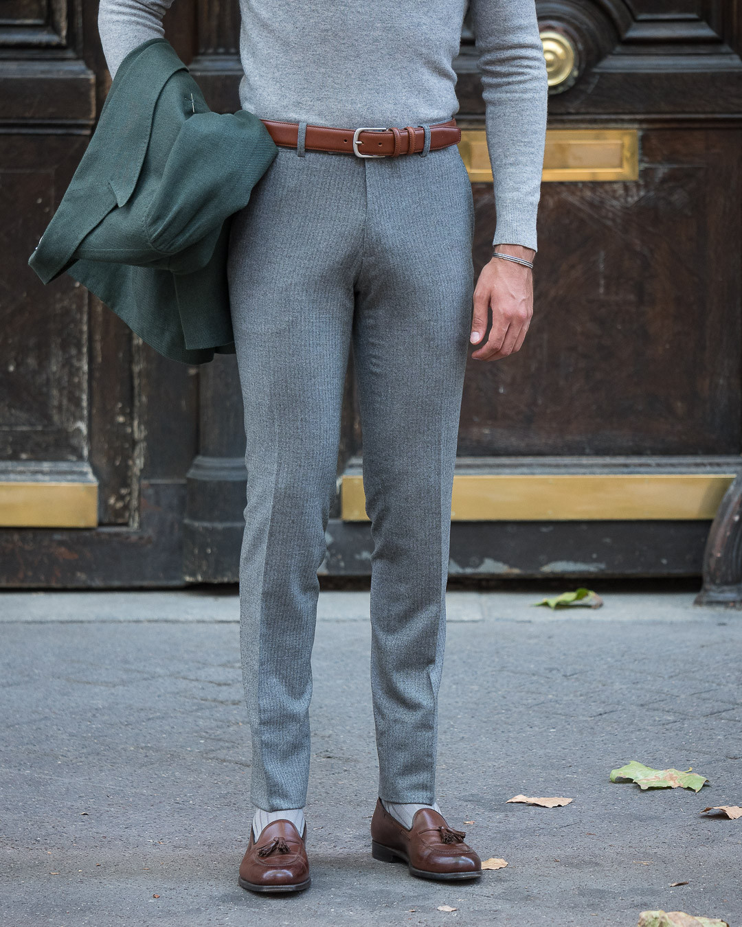 S1 / Fit Cut - Herringbone wool and cashmere