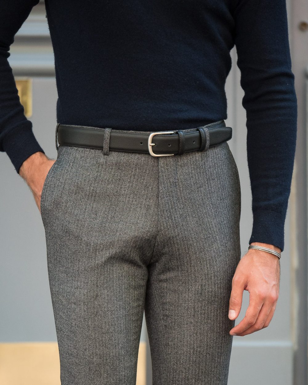 S1 / Fit Cut - Herringbone wool and cashmere