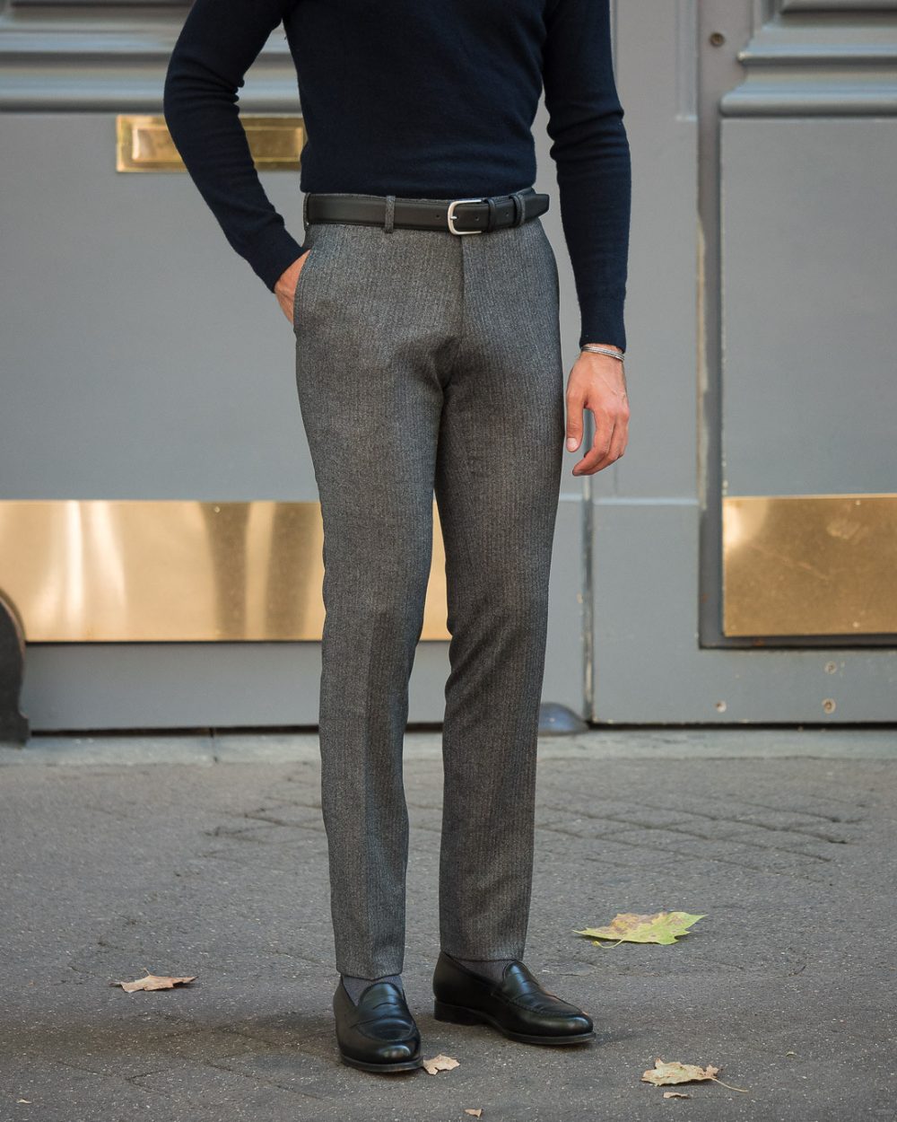 S1 / Fit Cut - Herringbone wool and cashmere