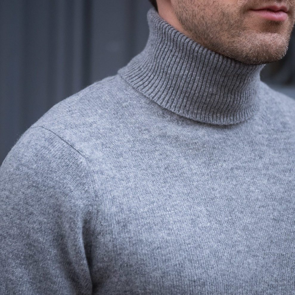 Turtleneck Sweater / Geelong Lambswool