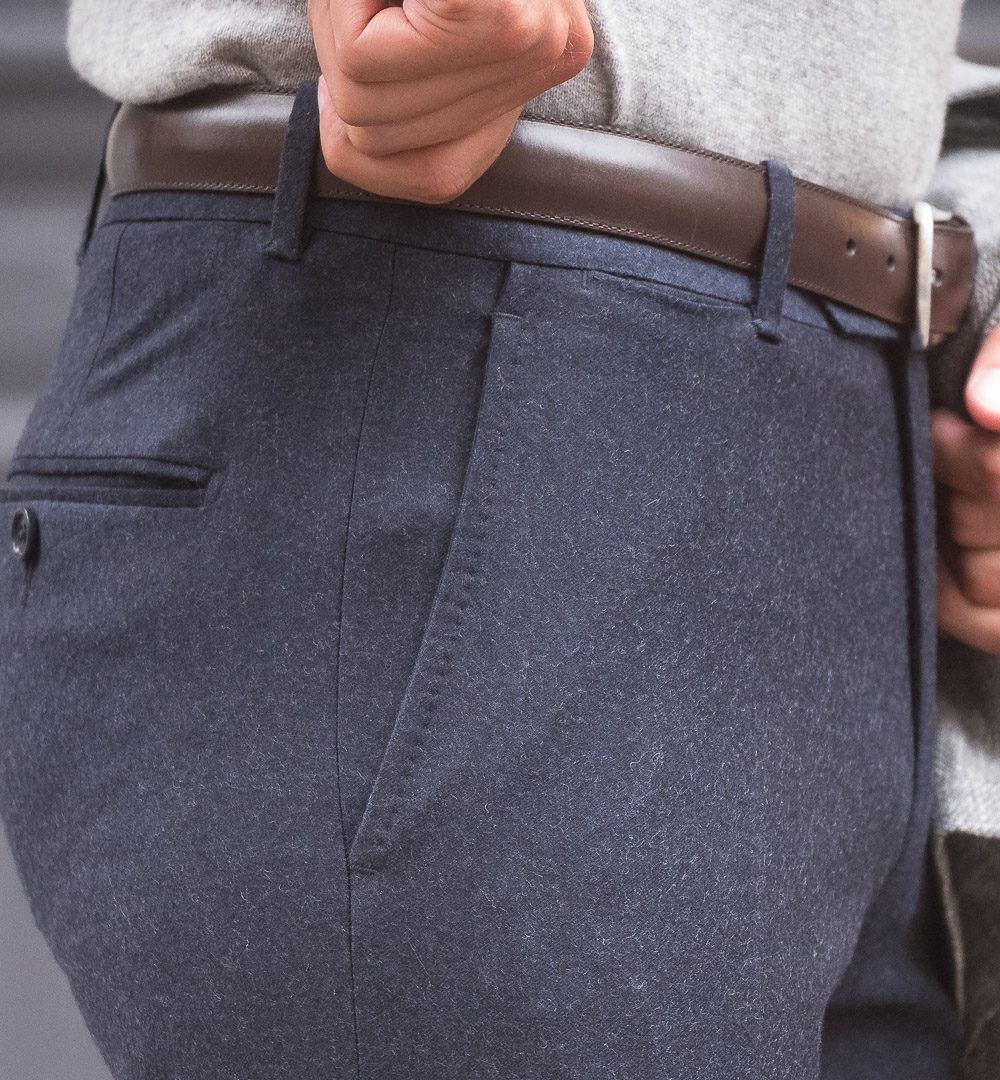 Pantalon Coupe Ajustée S1 / Flanelle