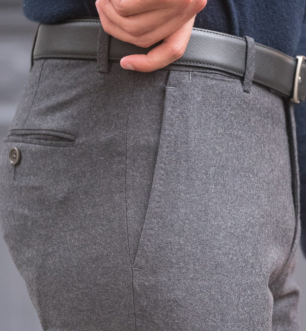 Pantalon Coupe Ajustée S1 / Flanelle