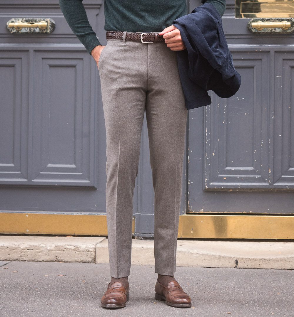 Pantalon Coupe Ajustée S1 / Flanelle