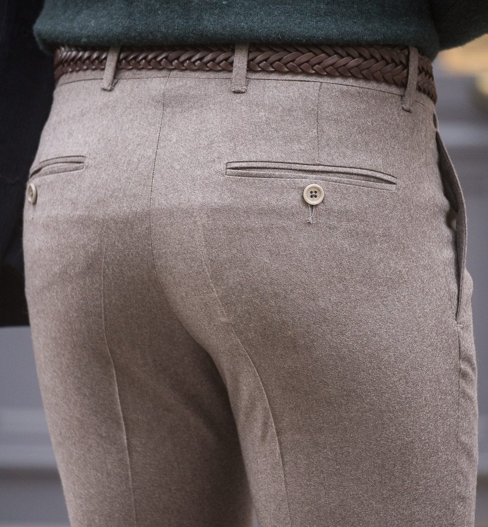 Pantalon Coupe Ajustée S1 / Flanelle