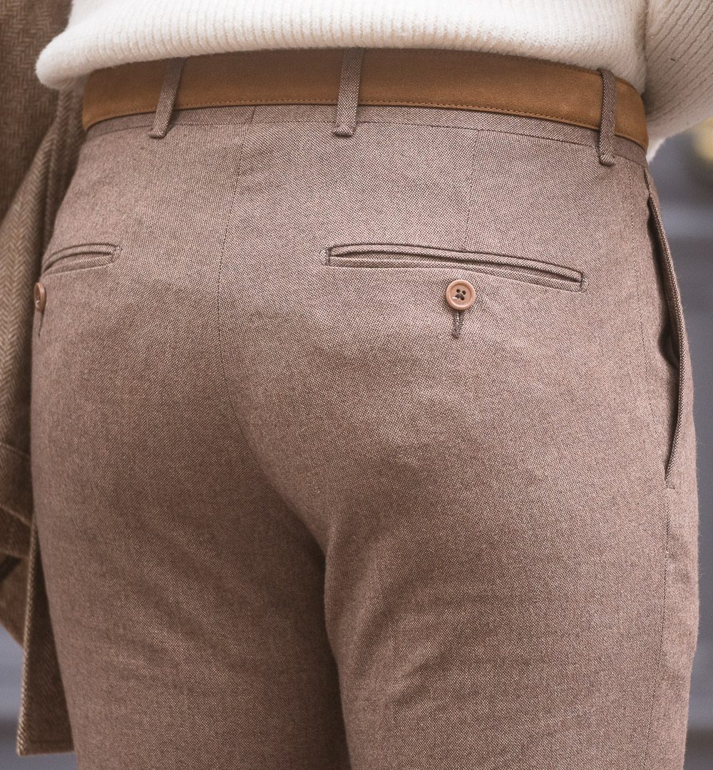 S1 / Fit Cut - Cotton Tweed Pants