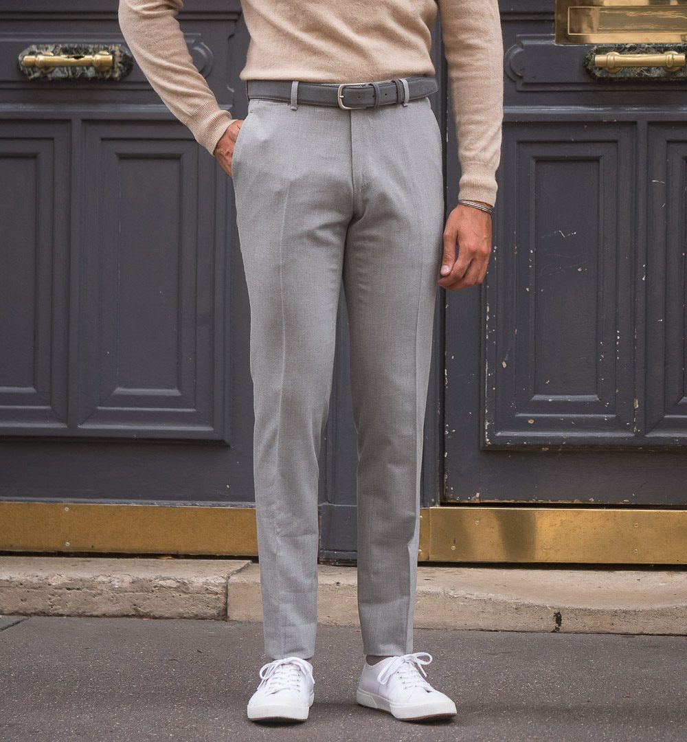Pantalon Coupe Ajustée S1 / Whipcord Laine & Coton