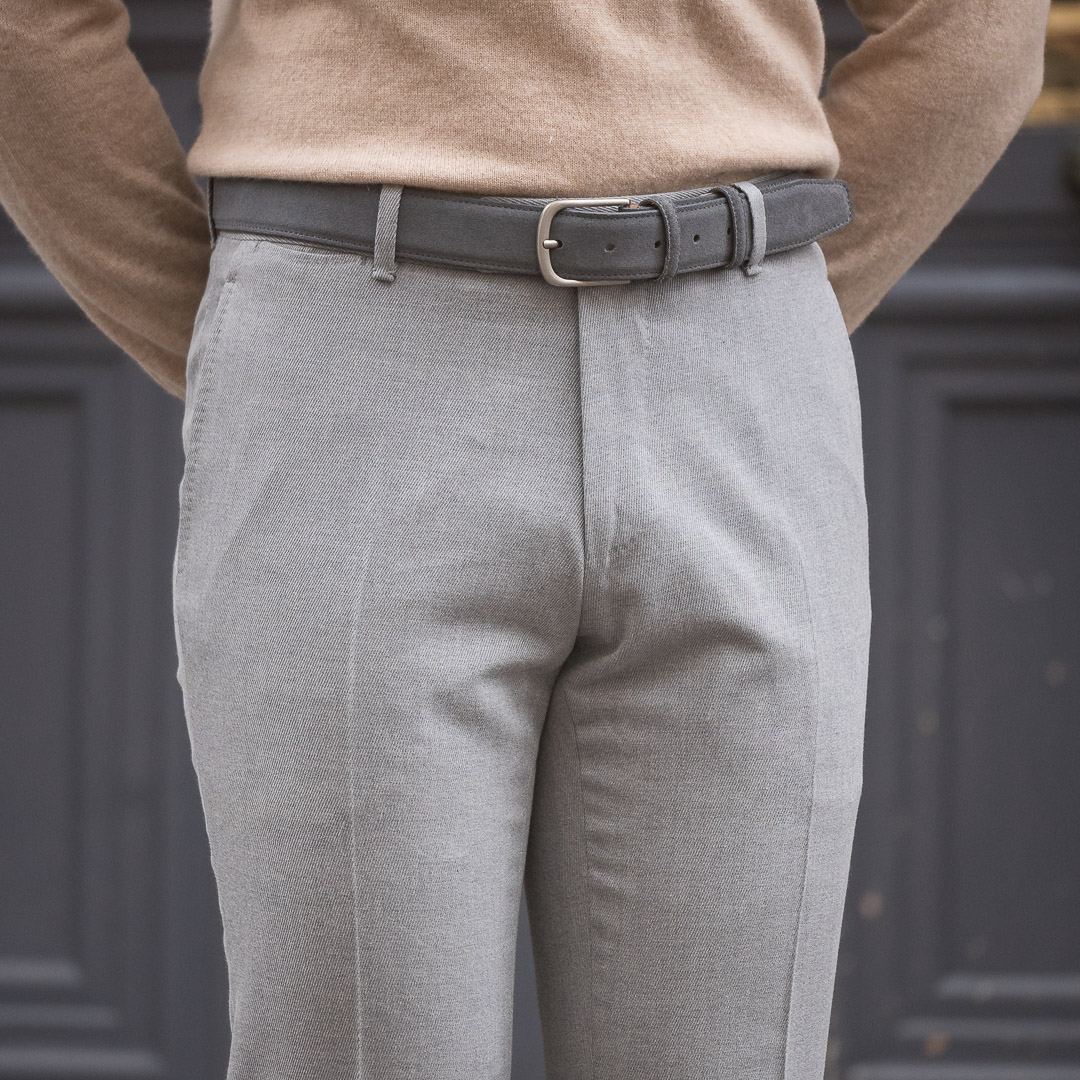 S1 Fit Trousers / Cotton Wool Whipcord | Scavini