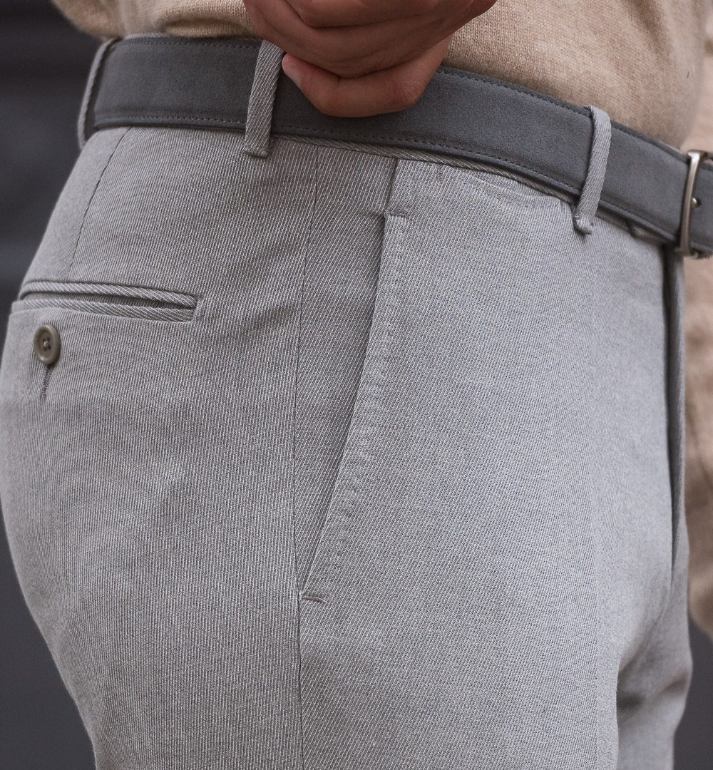 S1 Fit Trousers / Cotton Wool Whipcord