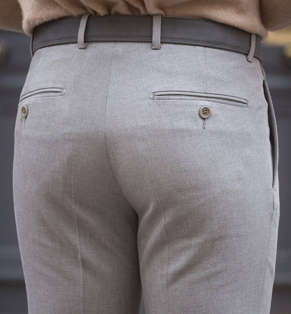 Pantalon Coupe Ajustée S1 / Whipcord Laine & Coton