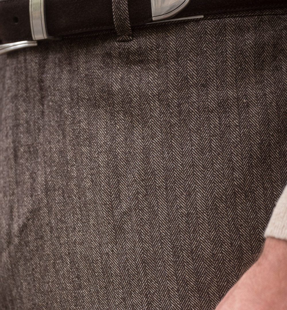 Pantalon Coupe Classique S2 / Tweed Chevron