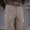 S2 Classic Cut Trousers / Wool Cotton Tweed
