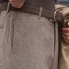 S2 Classic Cut Trousers / Wool Cotton Tweed
