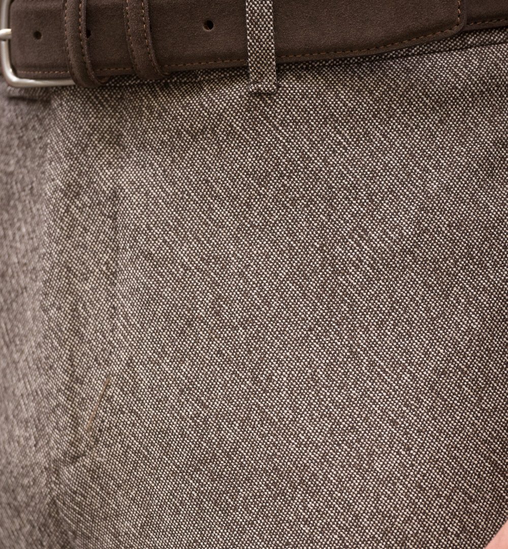 S2 Classic Cut Trousers / Wool Cotton Tweed