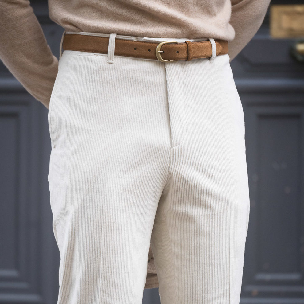 S2 Classic Cut Trousers / Cotton Cashmere Corduroy