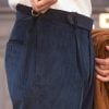 S3 Single Pleat Trousers / Cotton & Cashmere Trousers
