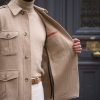 Safari Jacket / Herringbone Tweed