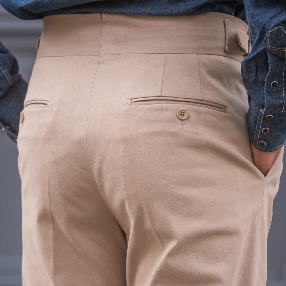 Pantalon Gurkha / Twill de coton