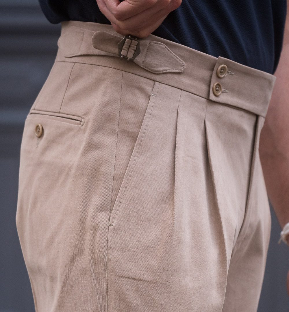 Pantalon Coupe Deux Pinces S4 / Coton Chino