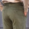 Pantalon Coupe Deux Pinces S4 / Velours coton & cachemire