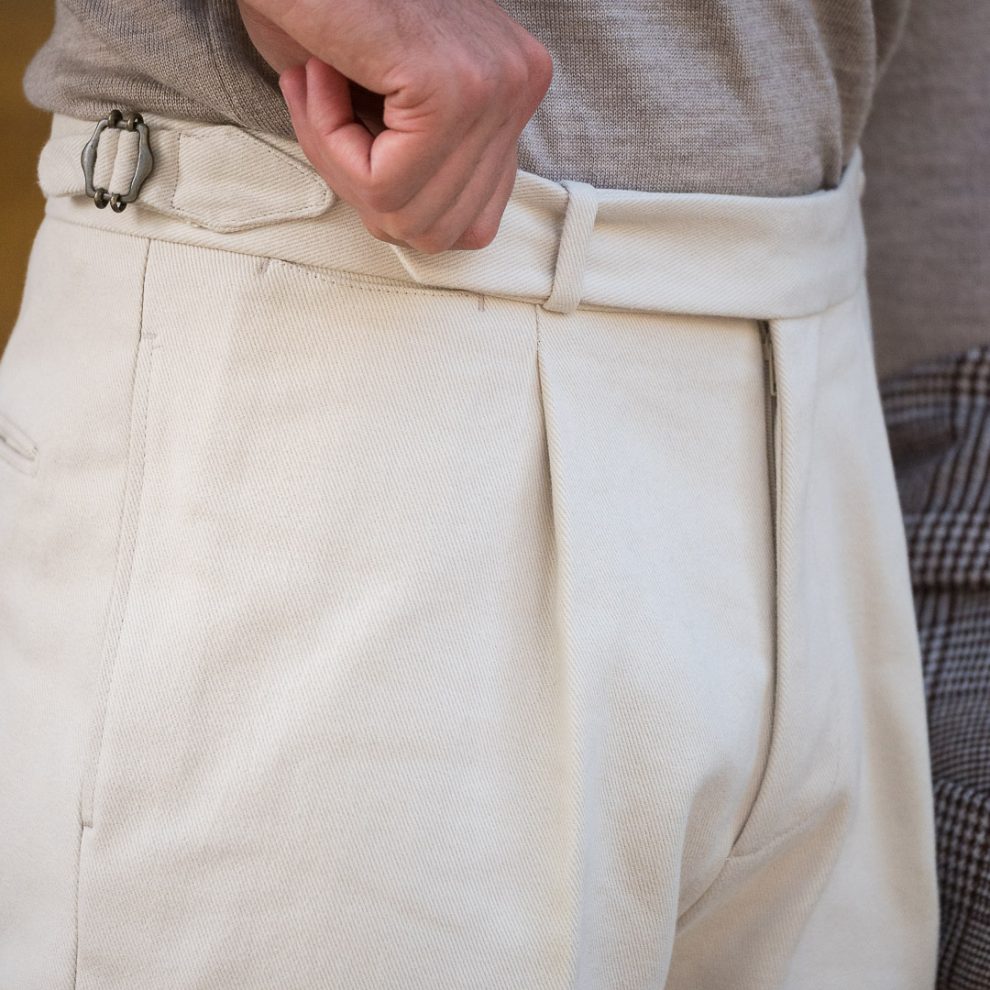 Pantalon Coupe Une Pince S3 / Chino Côtes