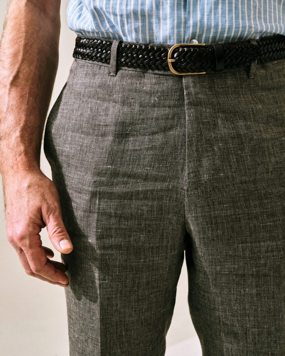 S2 Classic Cut Trousers / Di Sandrio Linen