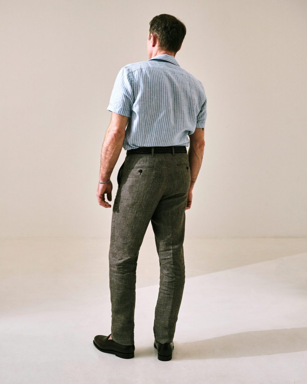 S2 Classic Cut Trousers / Di Sandrio Linen