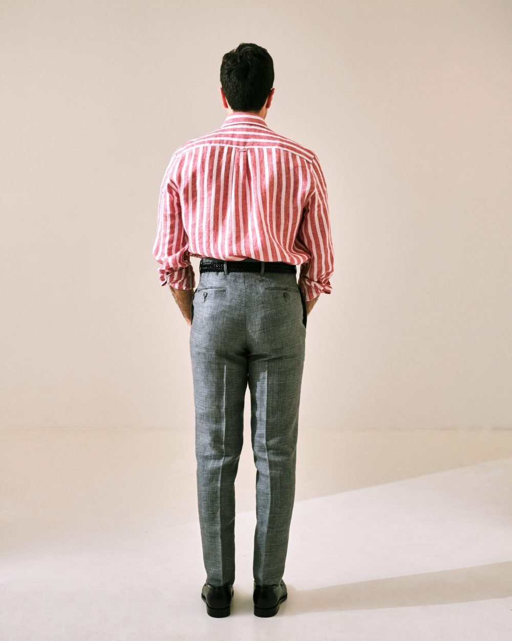 Pantalon Coupe Classique S2 / Laine & lin natté