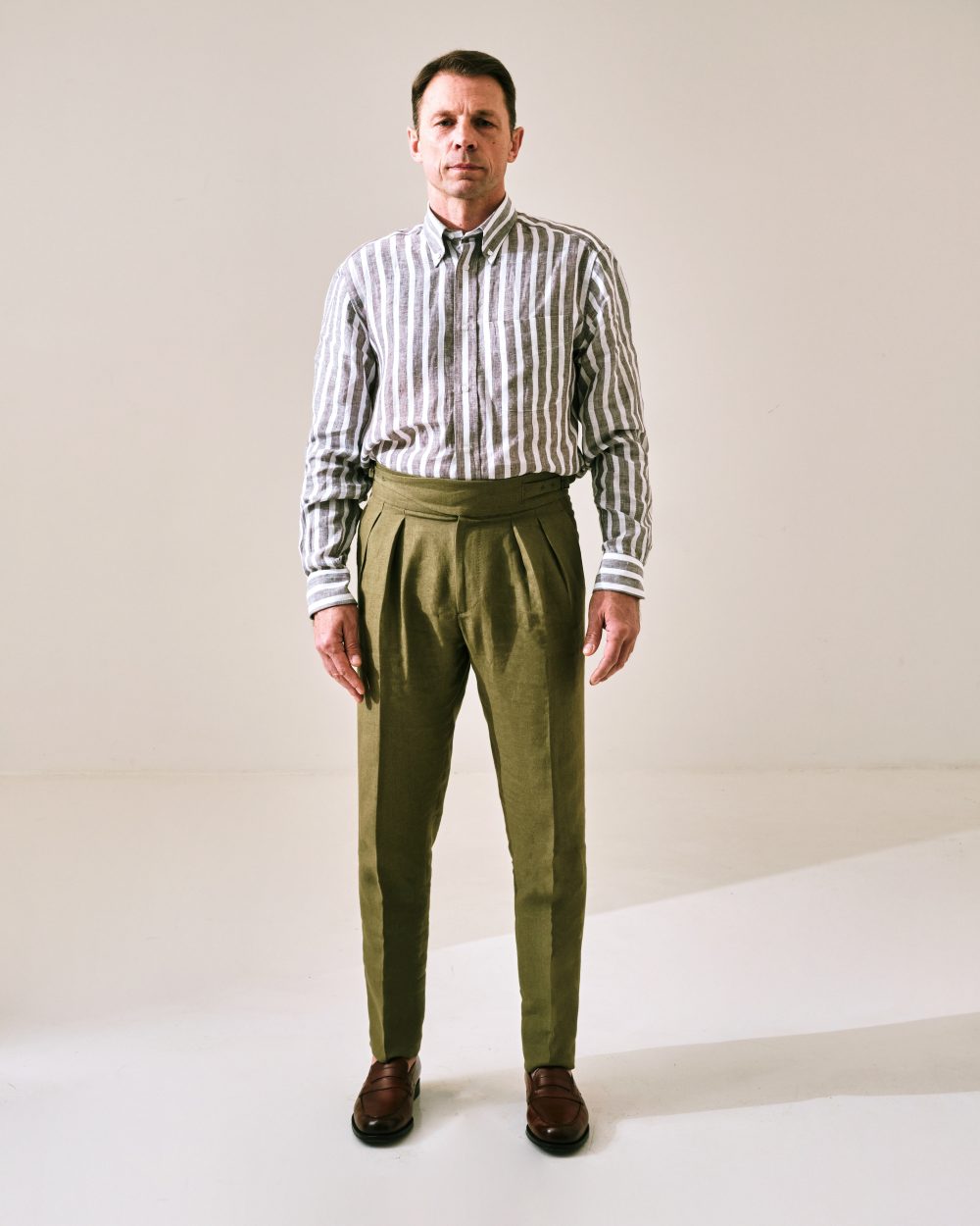 Gurkha Trousers / Monte-Carlo Linen