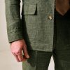 Teba Jacket / Wool & Linen Hopsack
