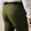 Pantalon Coupe Deux Pinces S4 / Lin & coton