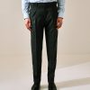 Pantalon Coupe Une Pince S3 / Laine froide Alfred Brown