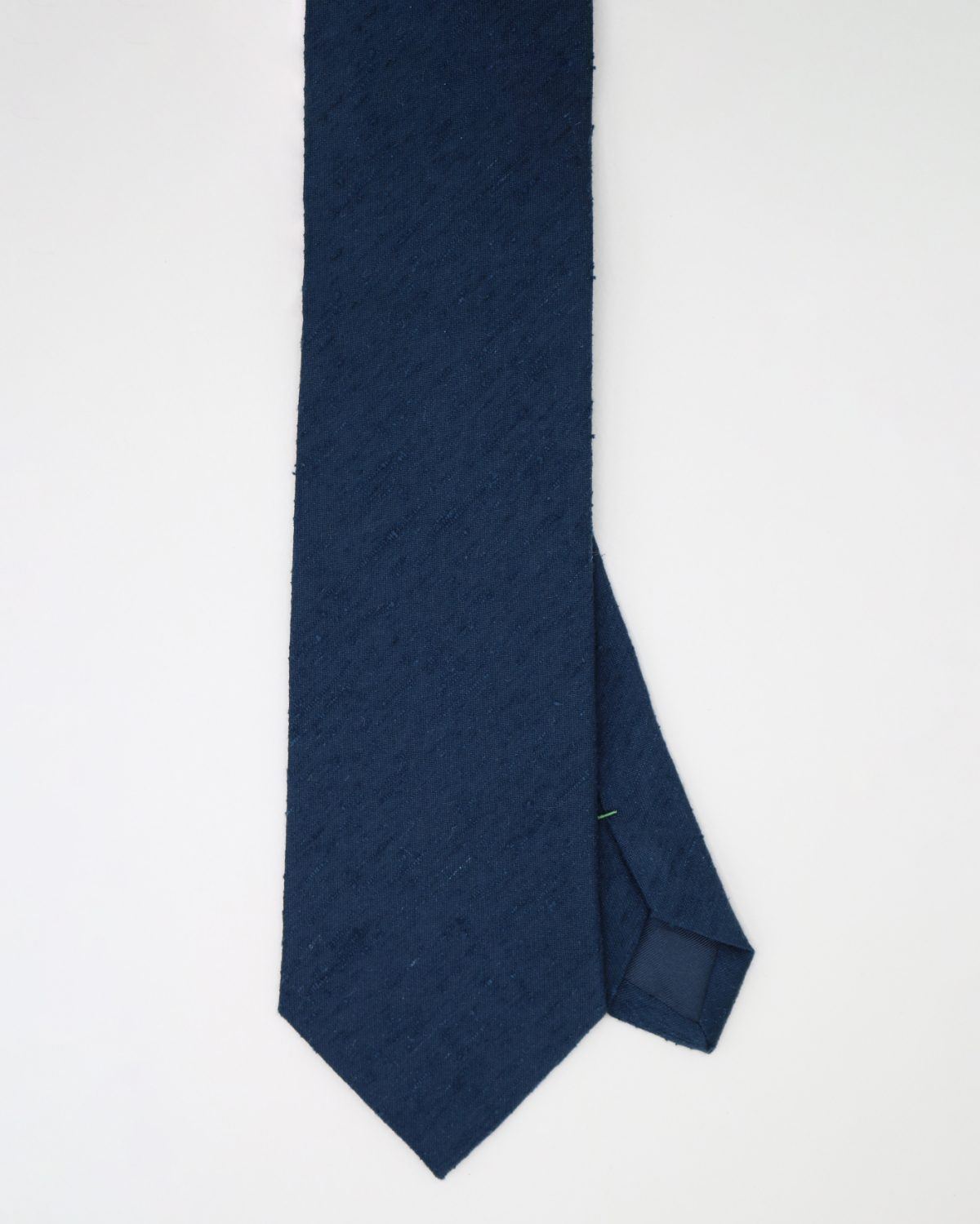Shantung Tie - Navy Blue