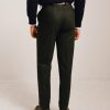 Pantalon Coupe Une Pince S3 Ceinture / Tweed