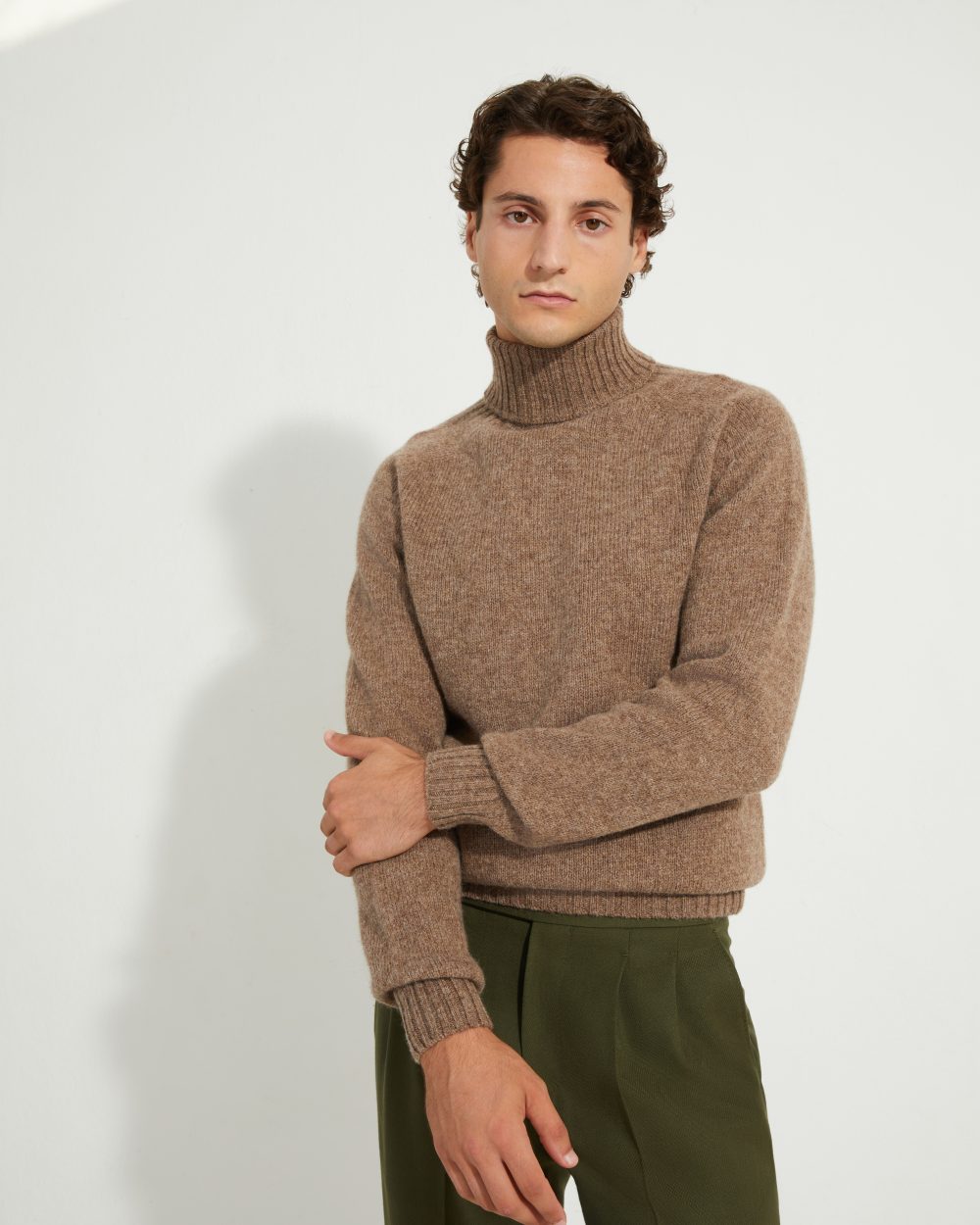 Turtleneck Sweater / Shetland Wool