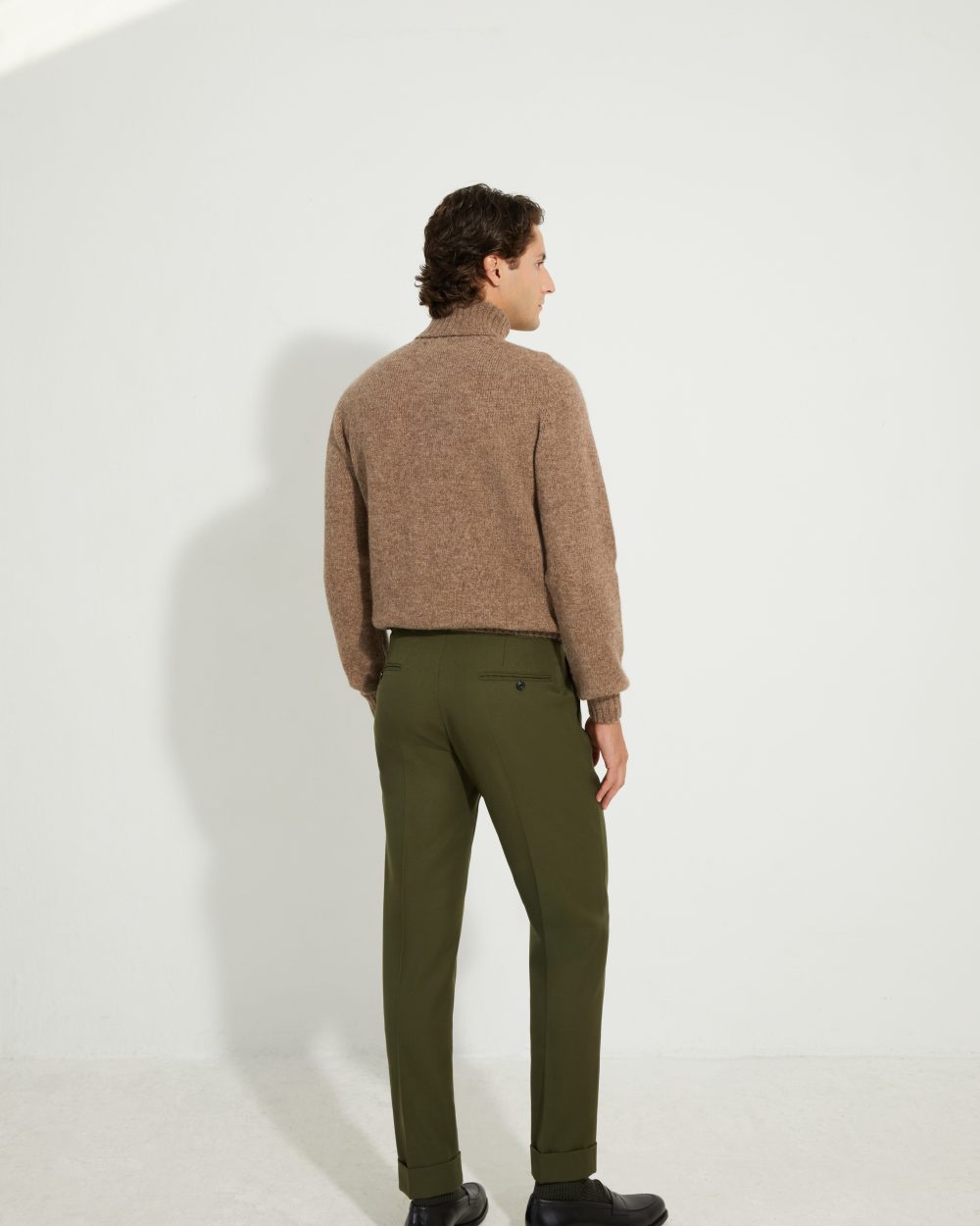 Turtleneck Sweater / Shetland Wool
