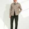 Veste Faubourg / Flanelle chevrons