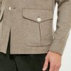 Veste Faubourg / Flanelle chevrons