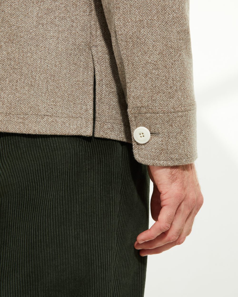 Veste Faubourg / Flanelle chevrons