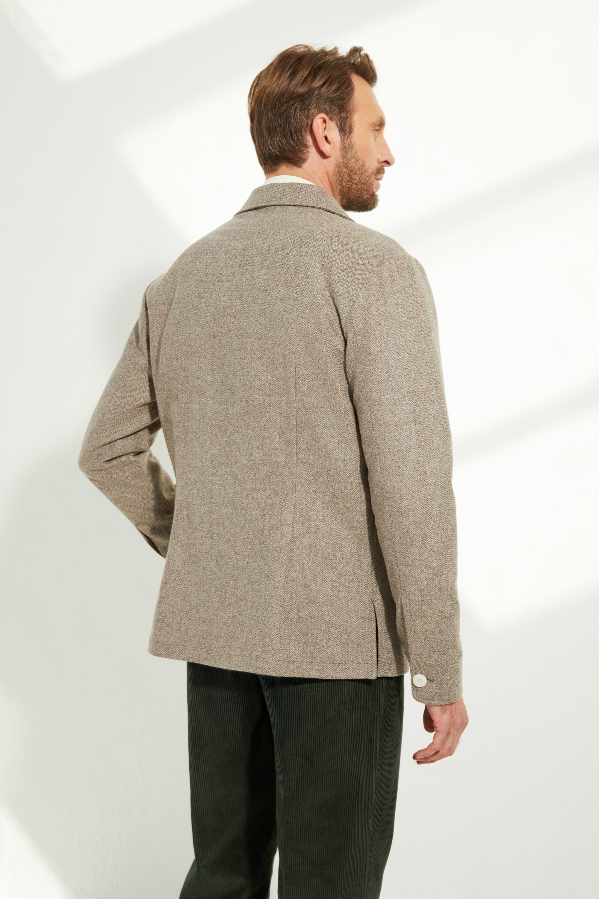 Veste Faubourg / Flanelle chevrons