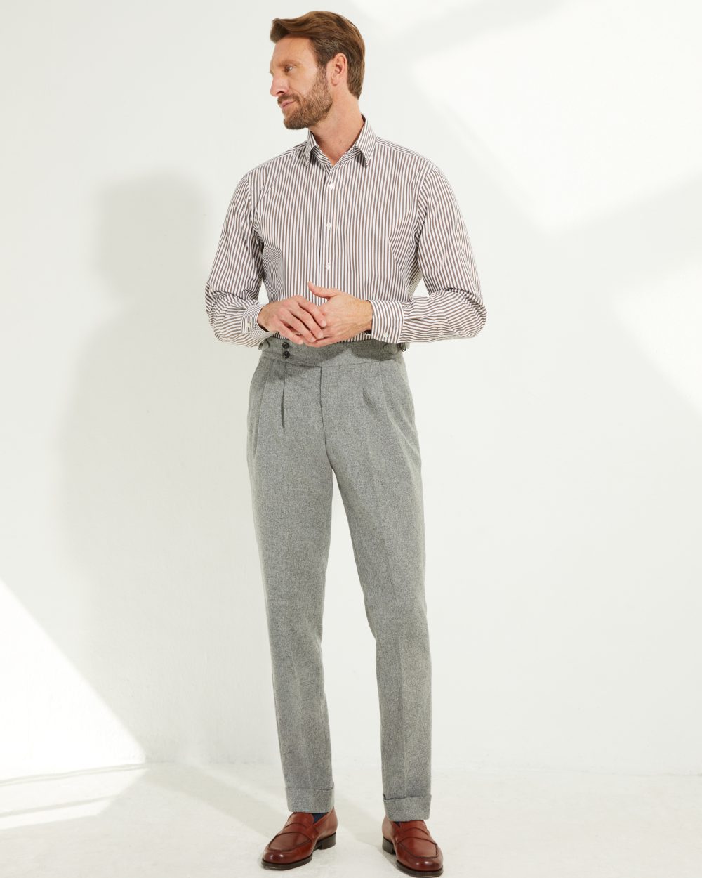 Pantalon Coupe Deux Pinces S4 / Flanelle