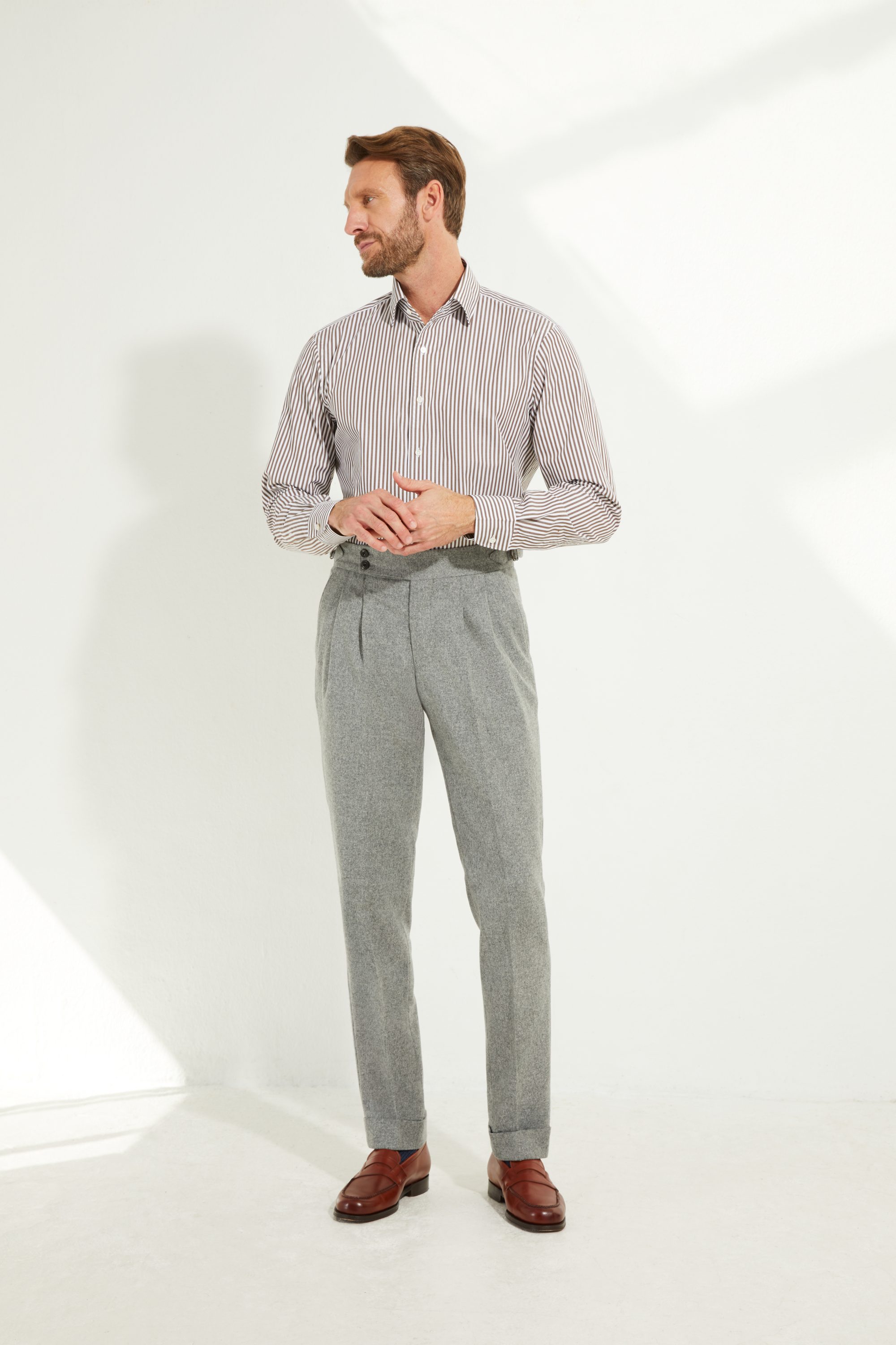 Pantalon Coupe Deux Pinces S4 / Flanelle