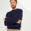 Crew-neck Sweater / Shaggy Shetland Wool