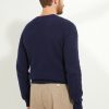 Crew-neck Sweater / Shaggy Shetland Wool
