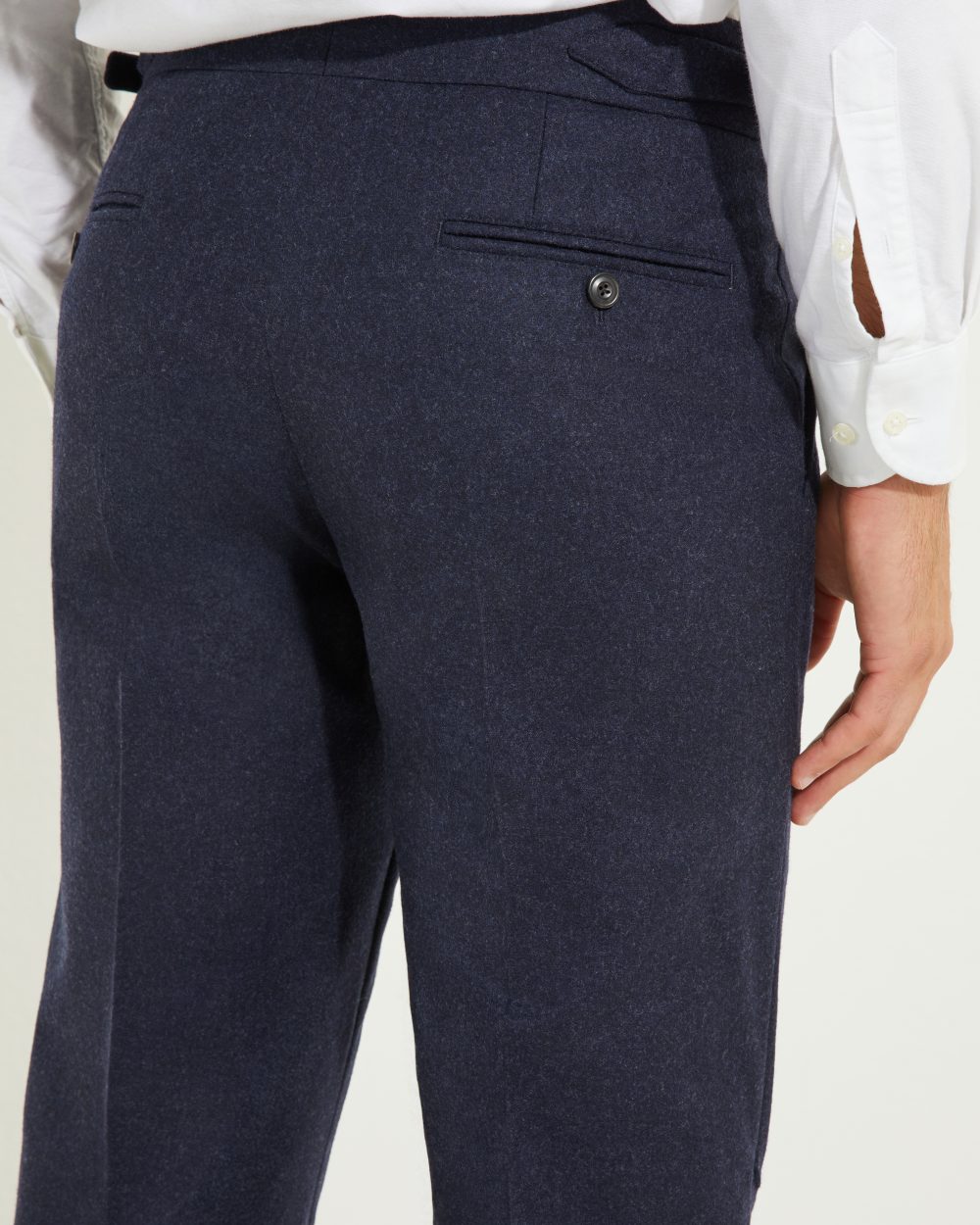 S4 Two Pleats Trousers / Flannel