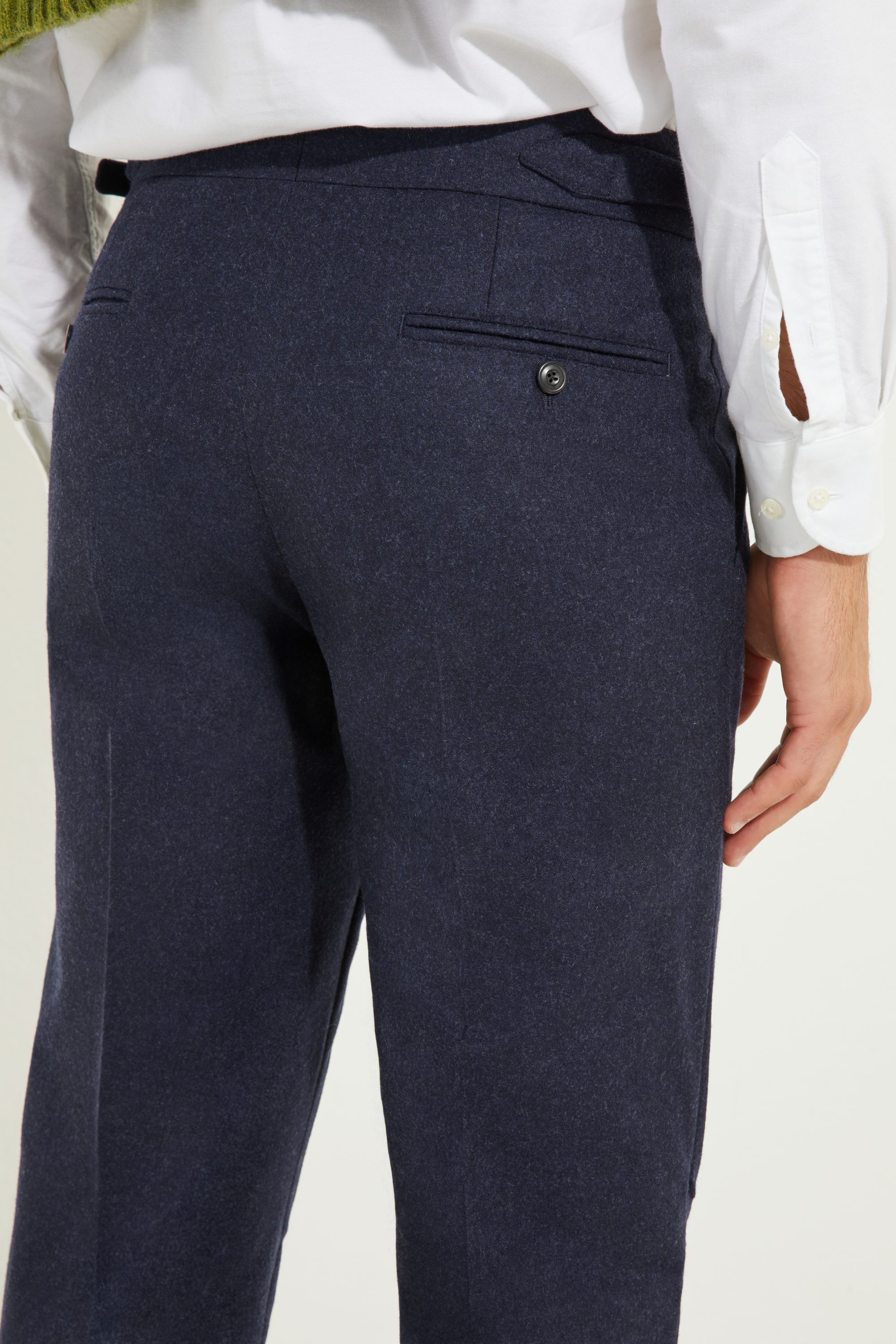 S4 Two Pleats Trousers / Flannel